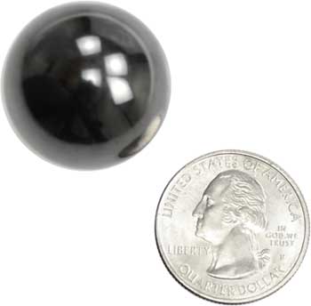 1" Magnetic Hematite balls 10 pair (image for) 1" Magnetic Hematite balls 10 pair